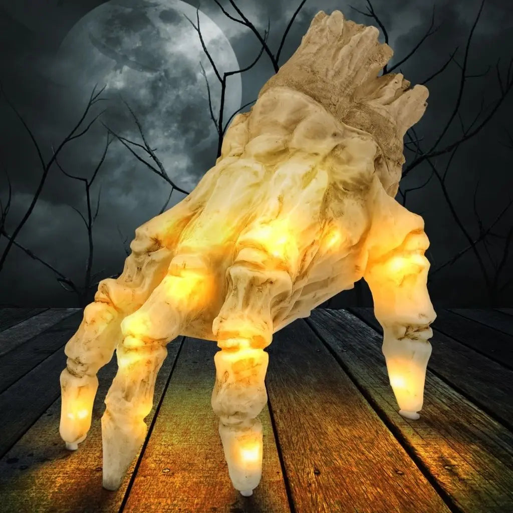 Halloween LED Luminous Crawling Hand - With Motion and Sound Effects