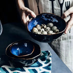 Irregular Creative Special-Shaped Ceramic Deep Bowl