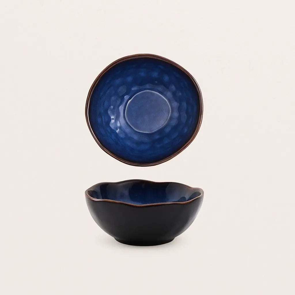 Irregular Creative Special-Shaped Ceramic Deep Bowl