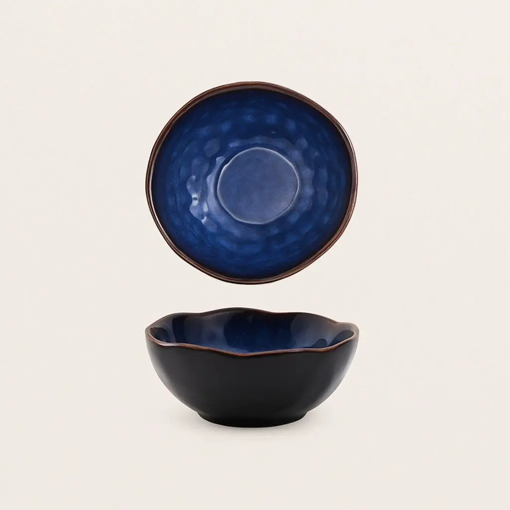 Irregular Creative Special-Shaped Ceramic Deep Bowl