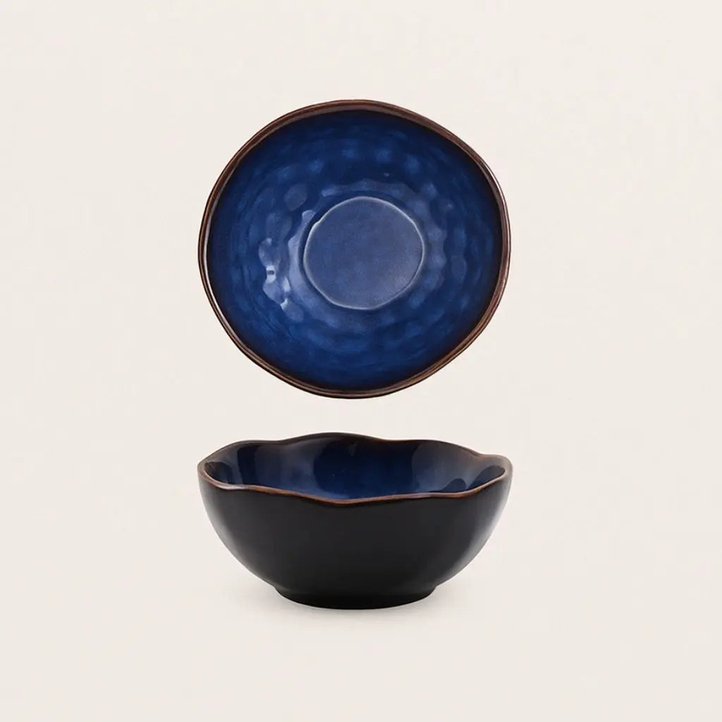 Irregular Creative Special-Shaped Ceramic Deep Bowl