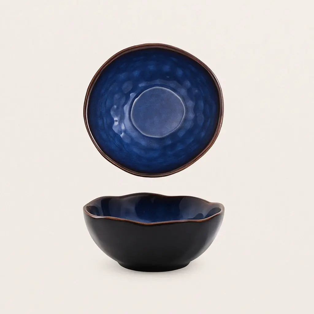 Irregular Creative Special-Shaped Ceramic Deep Bowl