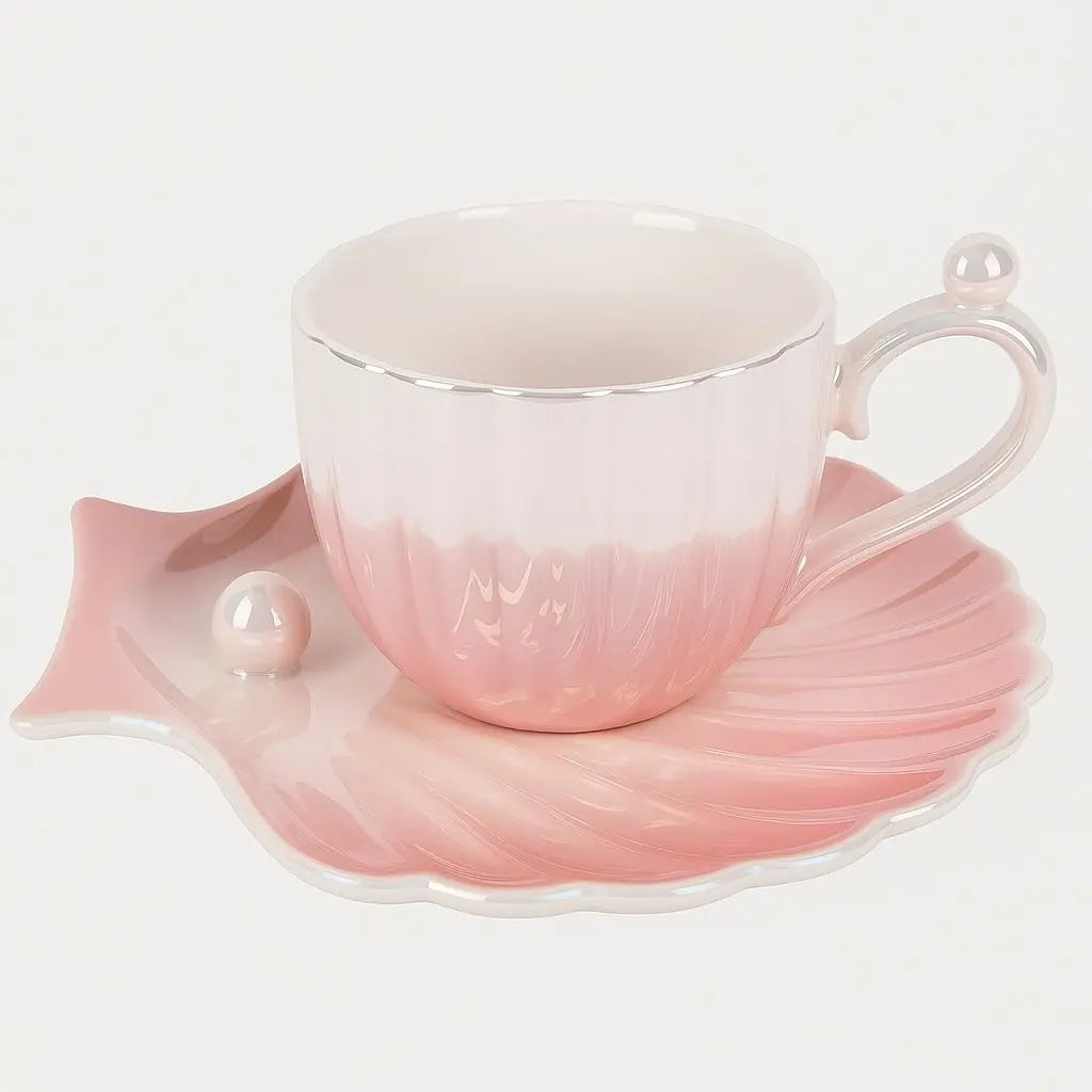 Marina Pearl Cup and Saucer Set