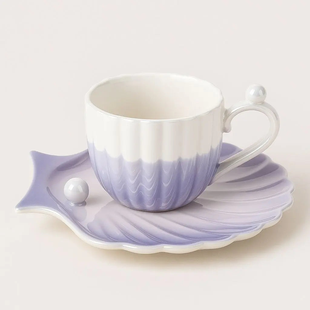 Marina Pearl Cup and Saucer Set