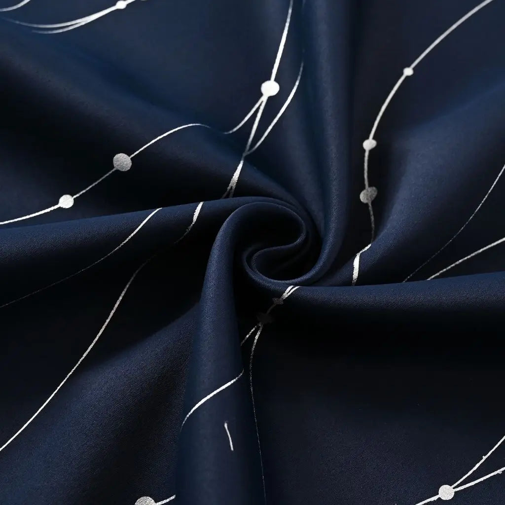 Nordic Wave Blackout Curtains