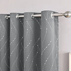 Nordic Wave Blackout Curtains