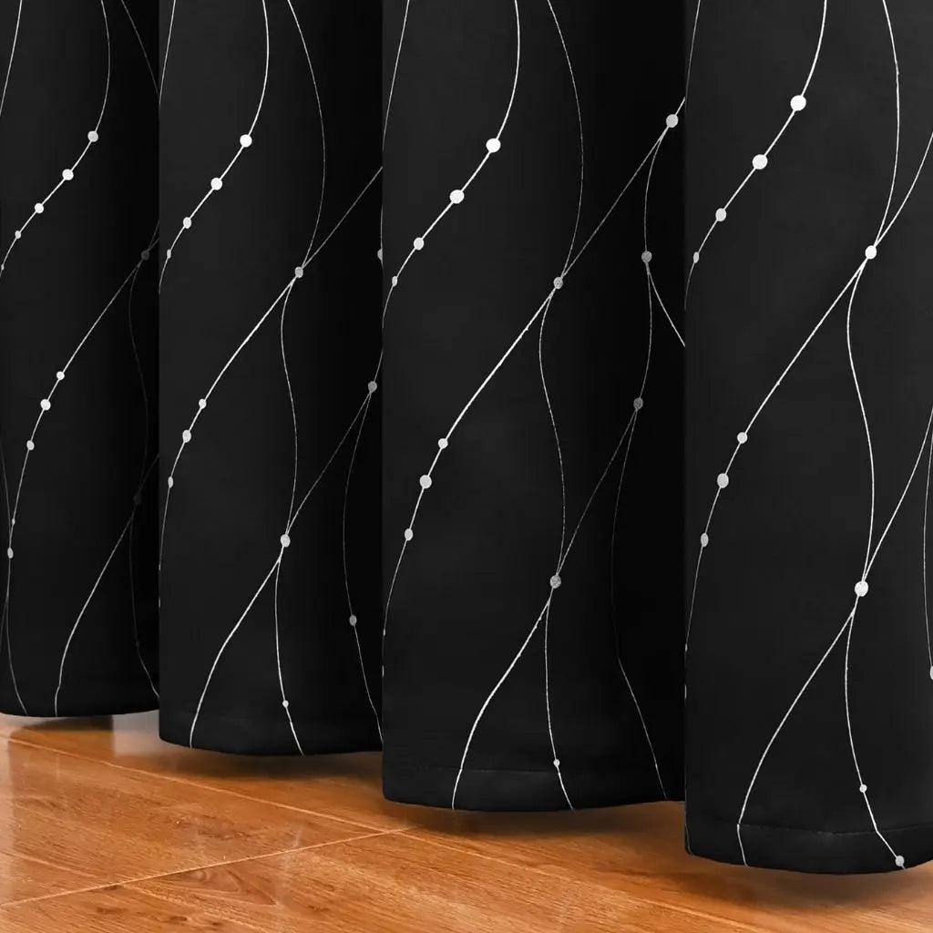 Nordic Wave Blackout Curtains