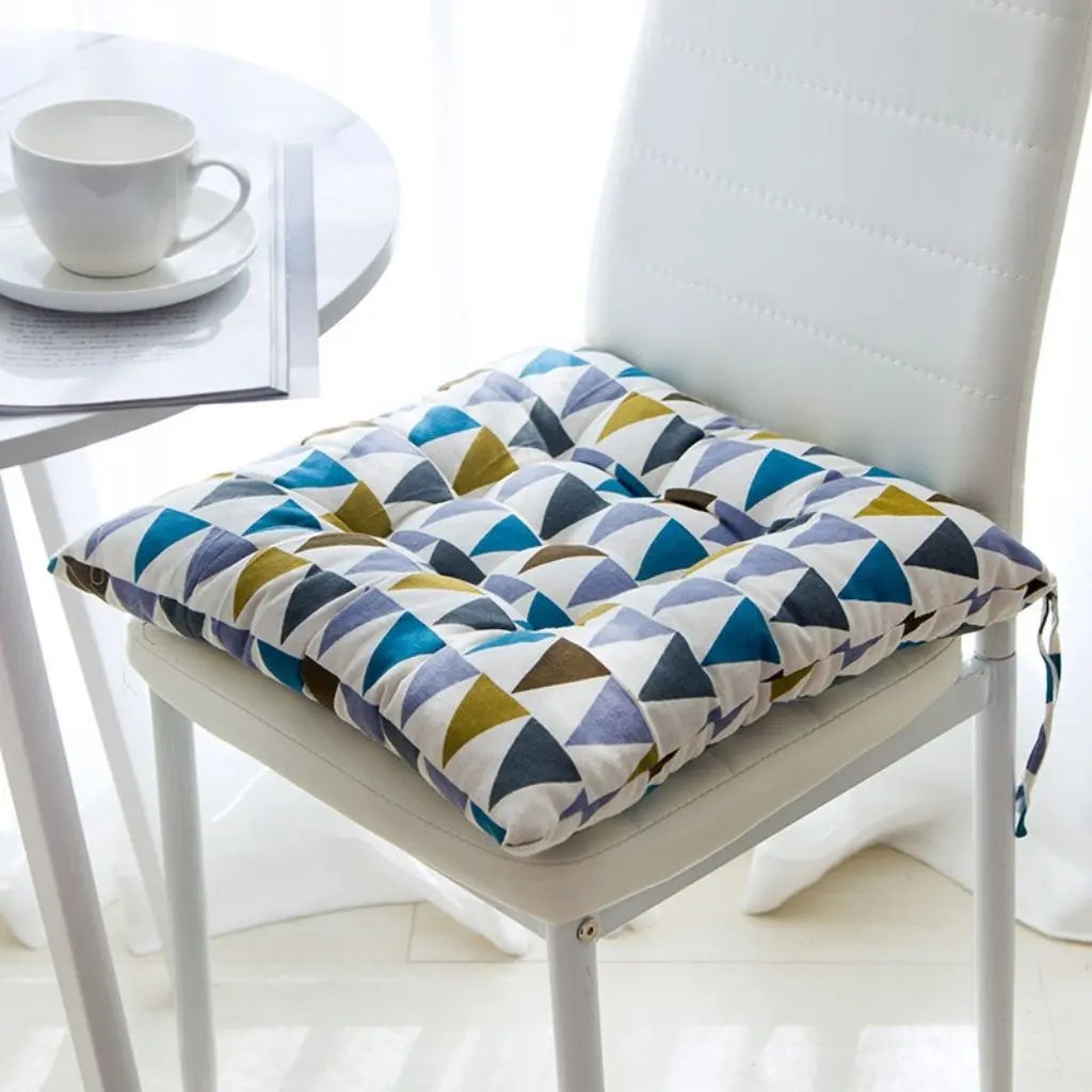 Mason Square Cotton Chair Seat Cushions