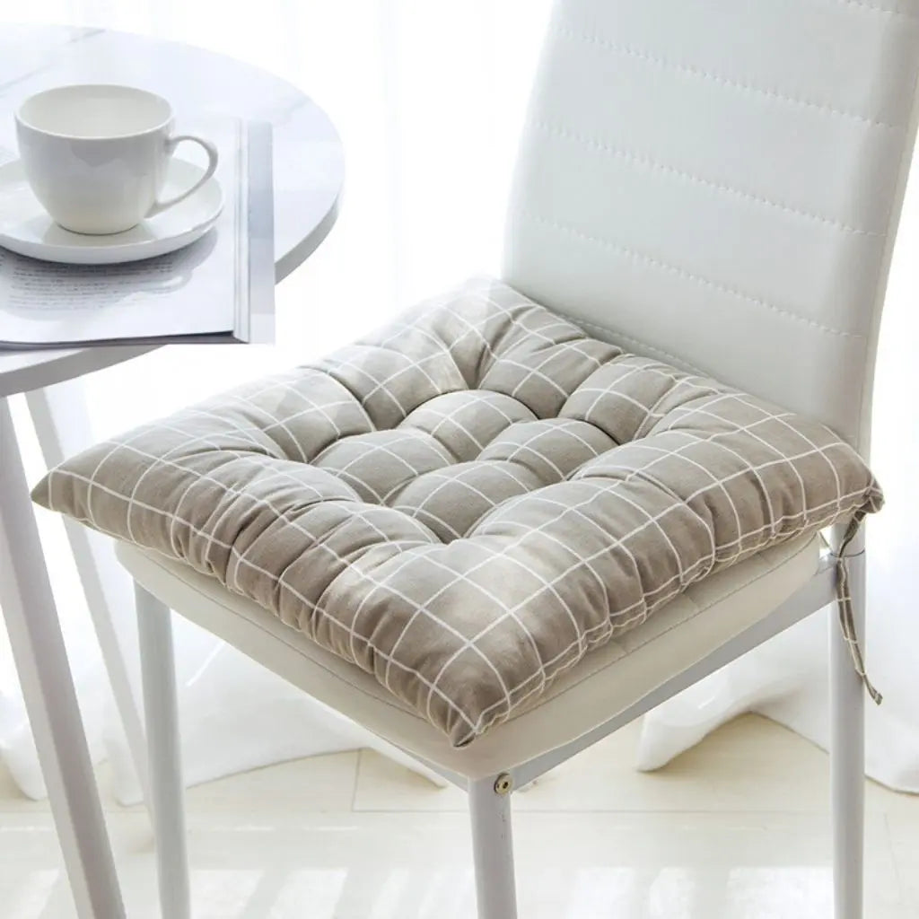 Mason Square Cotton Chair Seat Cushions