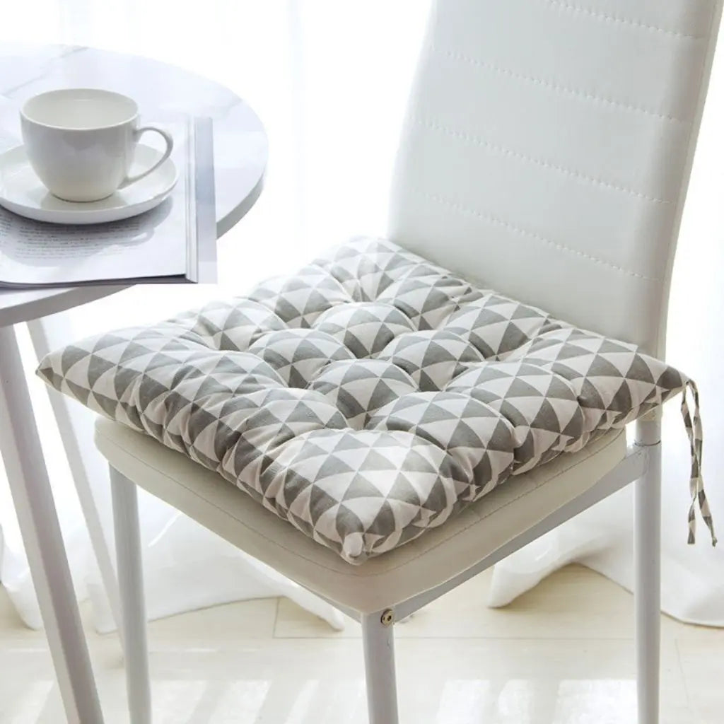 Mason Square Cotton Chair Seat Cushions