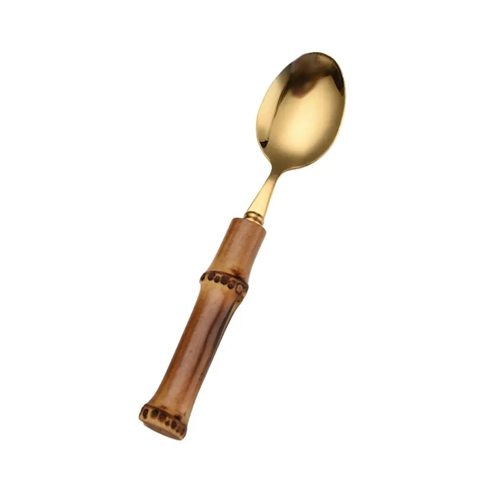 Isabella Bamboo Handle Cutlery Set