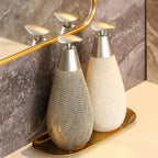Kenji Ceramic Lotion Dispenser – Japanese Retro Bathroom Soap Bottle