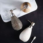 Kenji Ceramic Lotion Dispenser – Japanese Retro Bathroom Soap Bottle