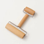 Beechwood Dual-Head Rolling Pin Set – Pancake & Pizza Dough Roller