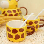 Elaris Giraffe Ceramic Teapot Set
