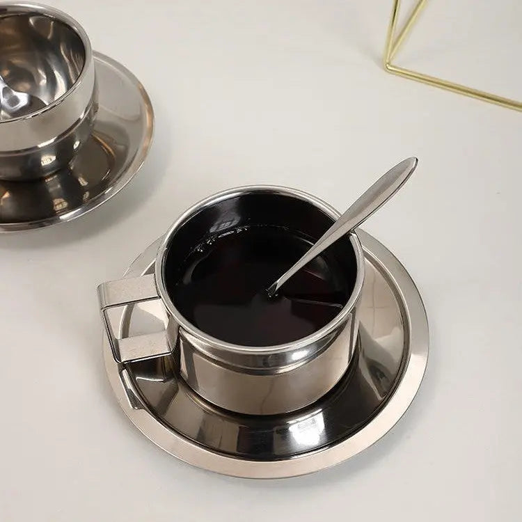Clarke Steel Coffee Set