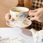 Elora Ceramic Floral Tea-for-One Set