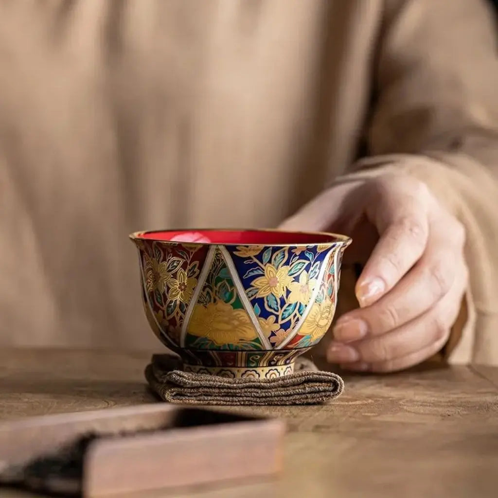Kyoto Enamel Tea Cup