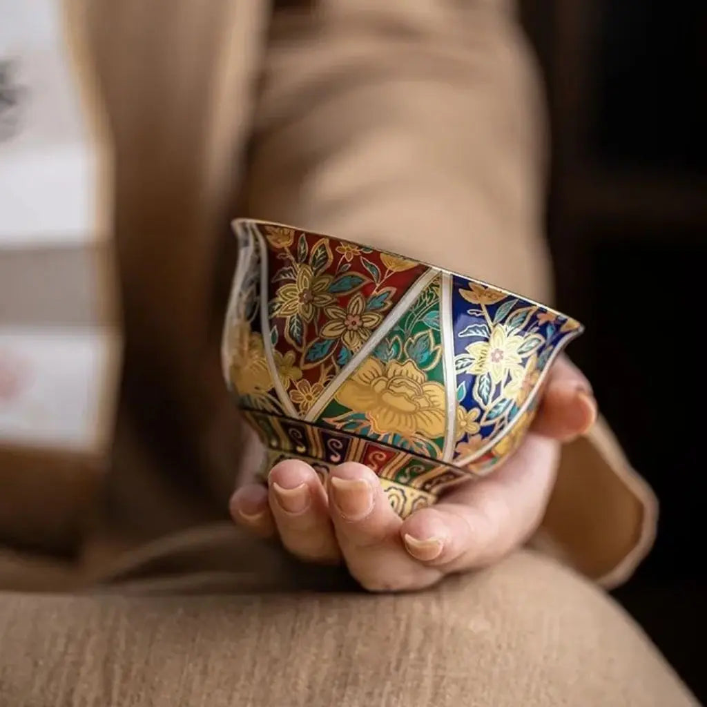 Kyoto Enamel Tea Cup