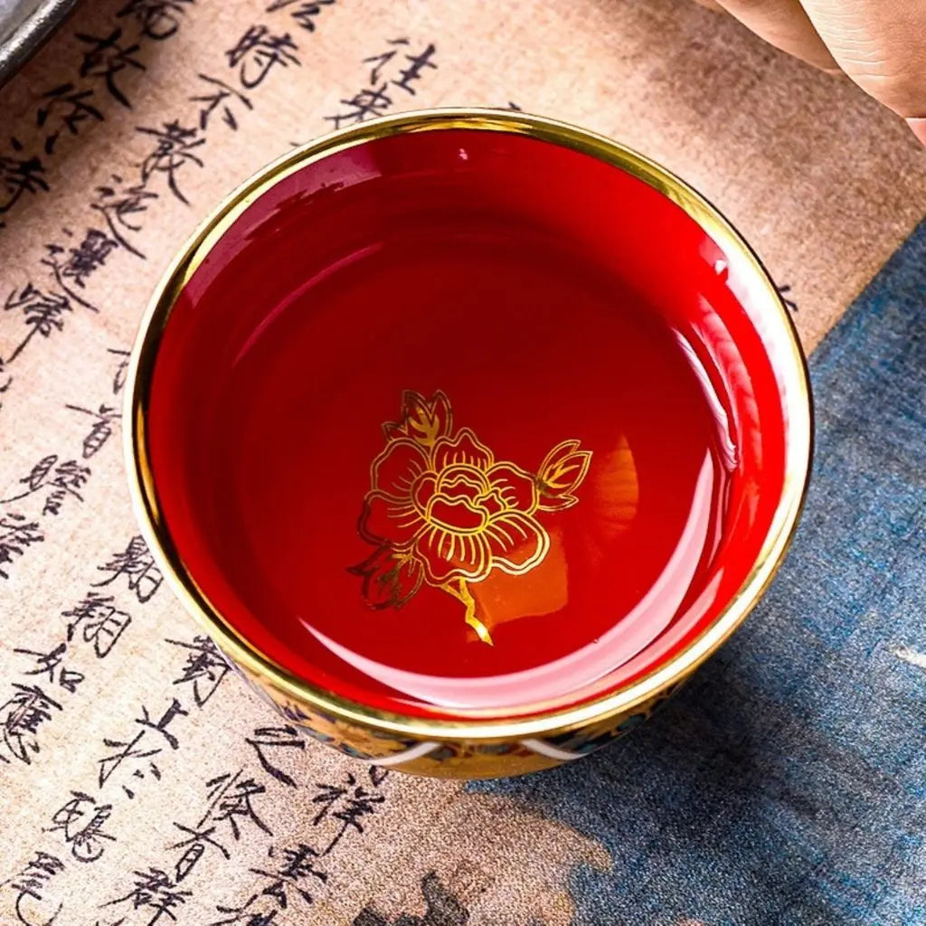 Kyoto Enamel Tea Cup