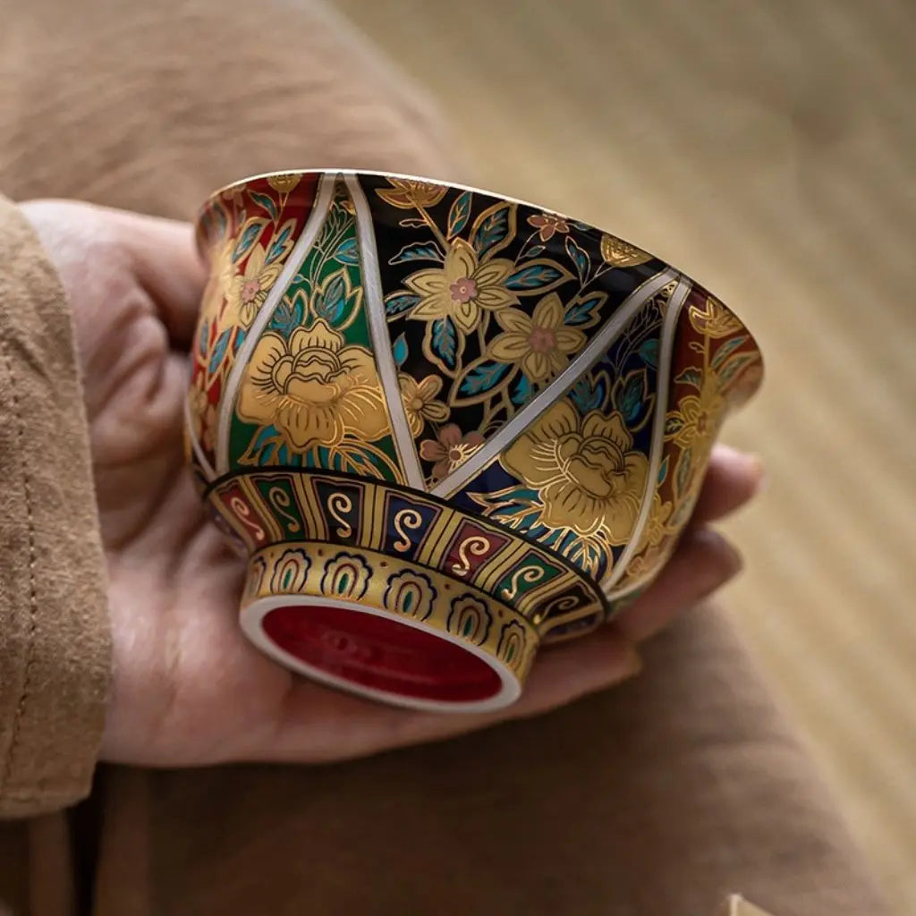 Kyoto Enamel Tea Cup