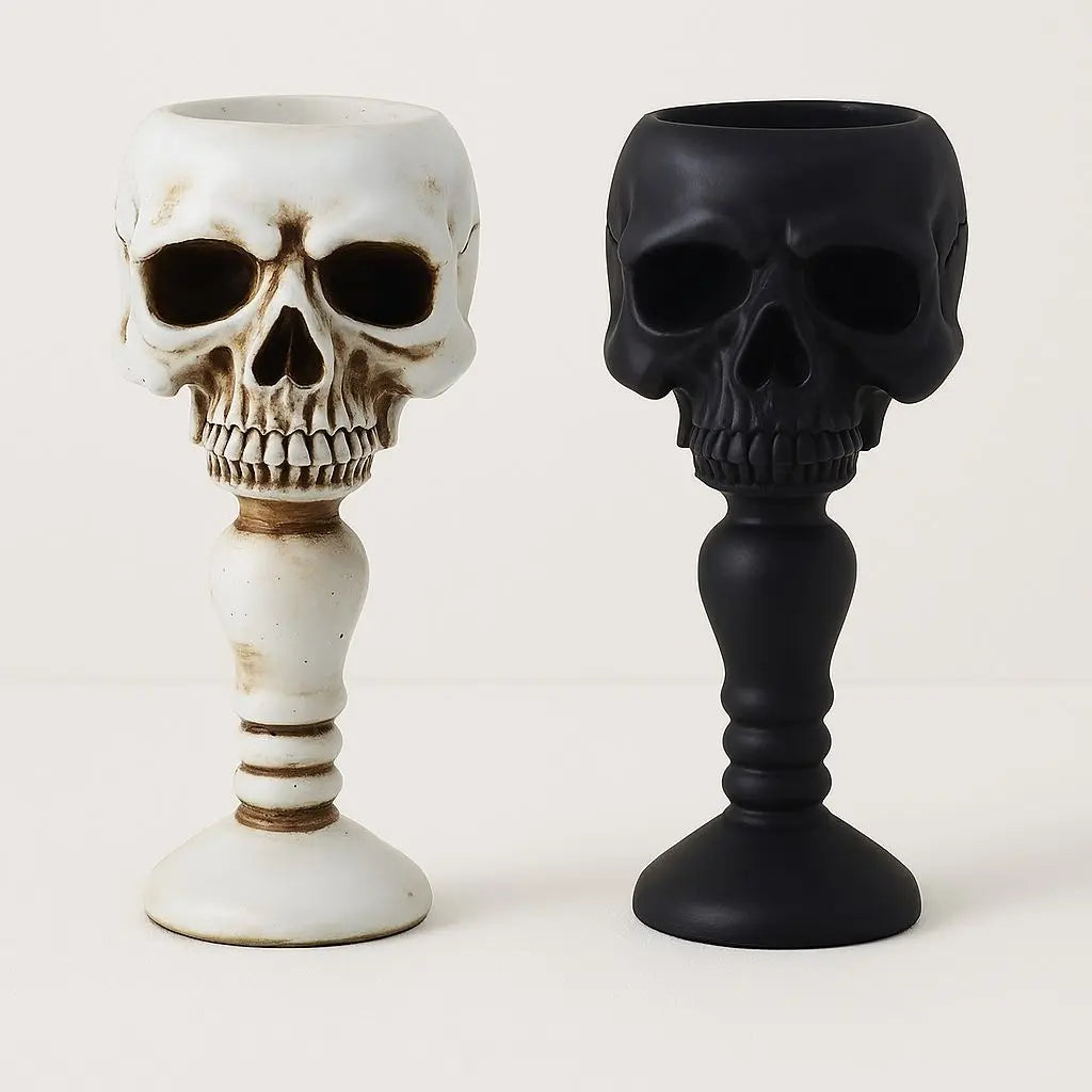 Eoin Skull Candle Holder