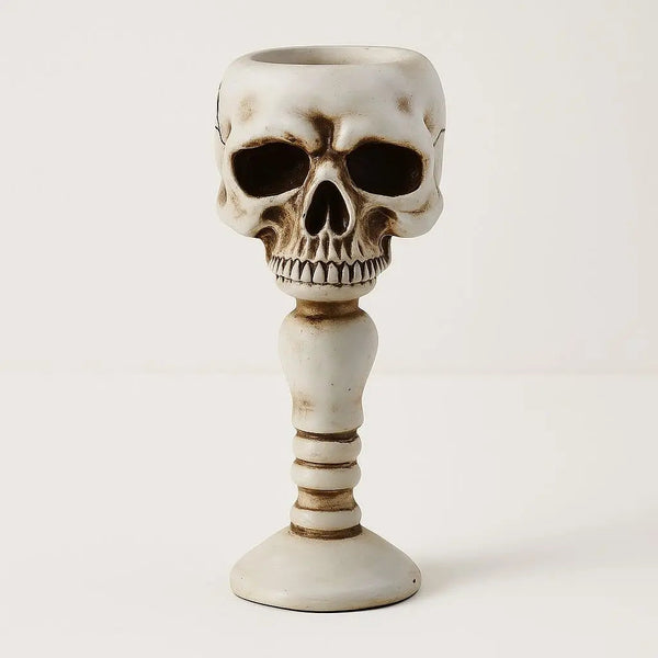 Eoin Skull Candle Holder
