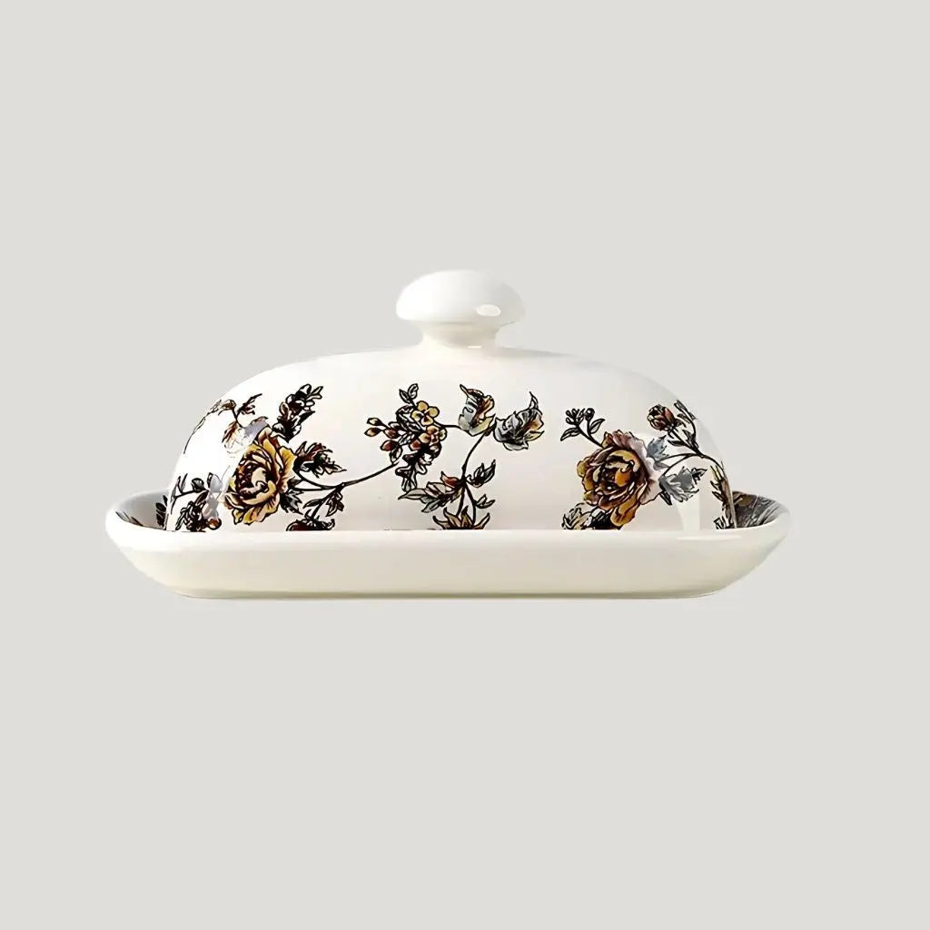 Sophia European Ceramic Butter Dish