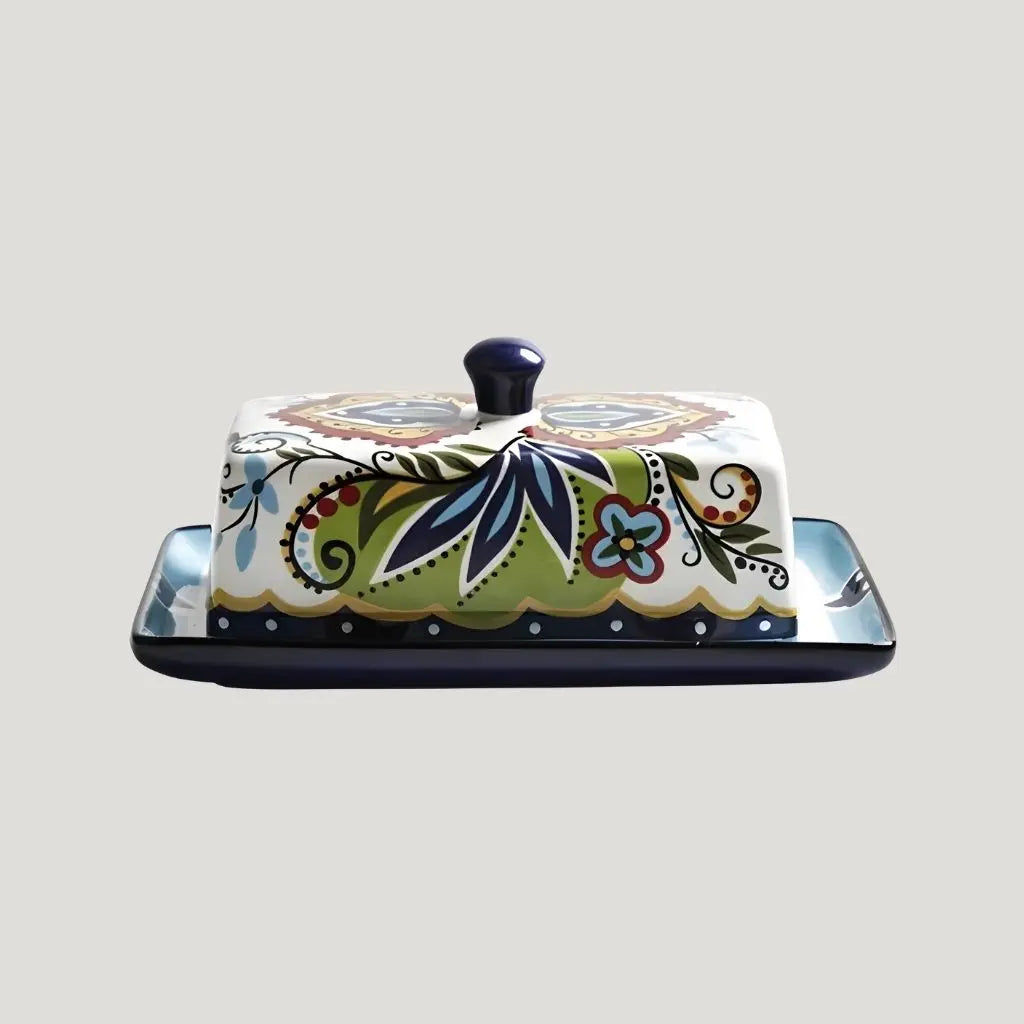 Sophia European Ceramic Butter Dish