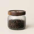 Evelyn Acacia-Lid Glass Storage Jar