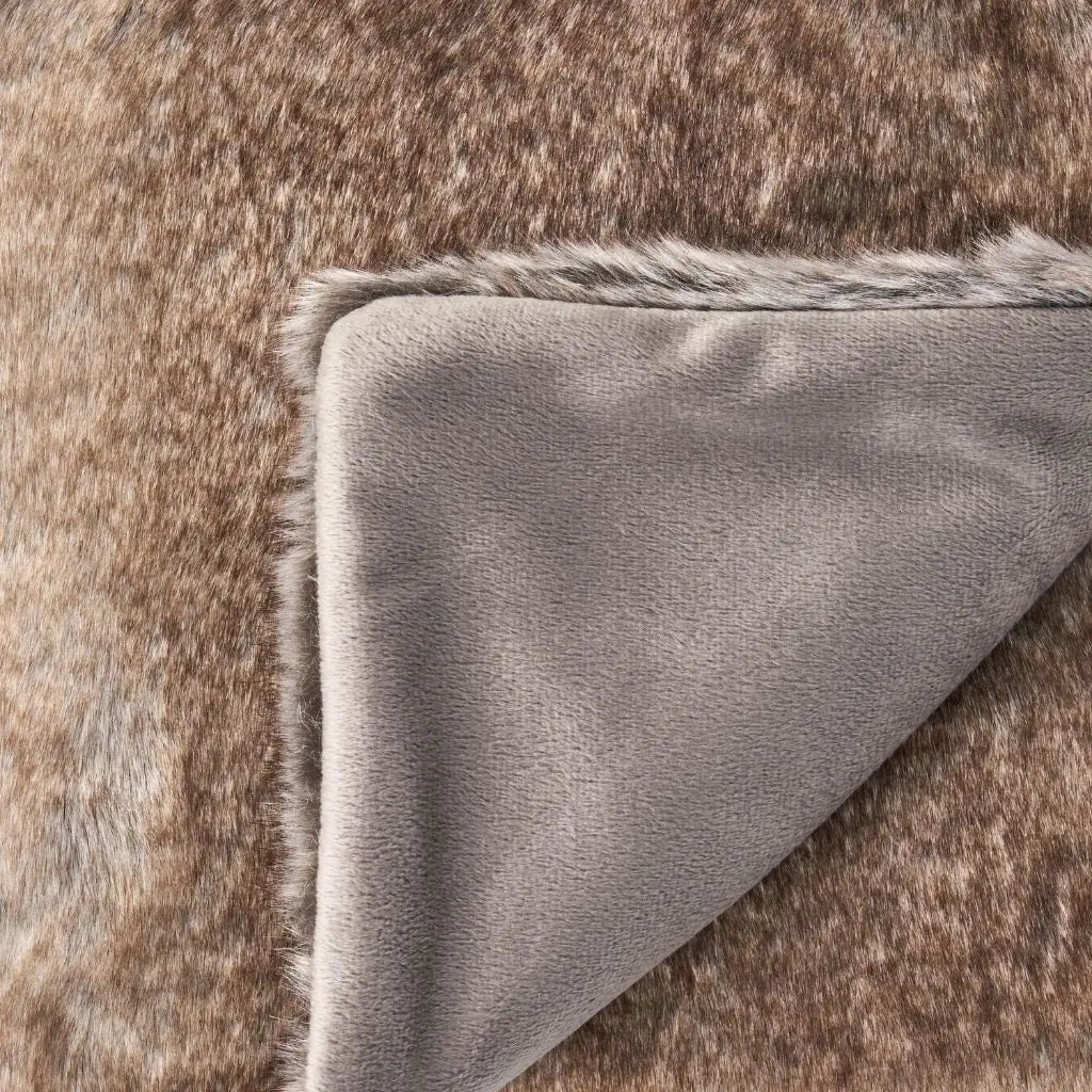 Clara Faux Fur Throw Blanket