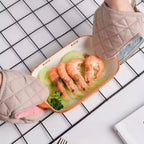 Aurelia Heat-Resistant Silicone Cotton Oven Mitt