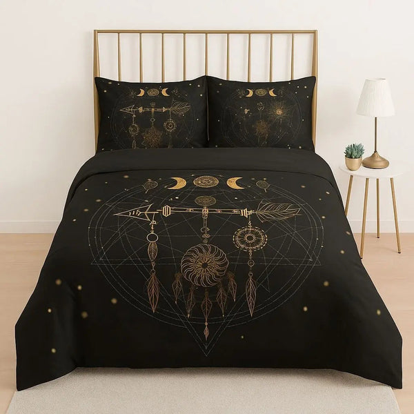 Madeline Berber Fleece Geometric Bedding Set