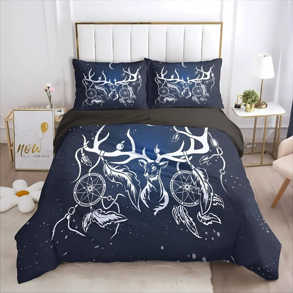 Madeline Berber Fleece Geometric Bedding Set