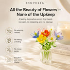 Floria Miniature Glass Flower Set