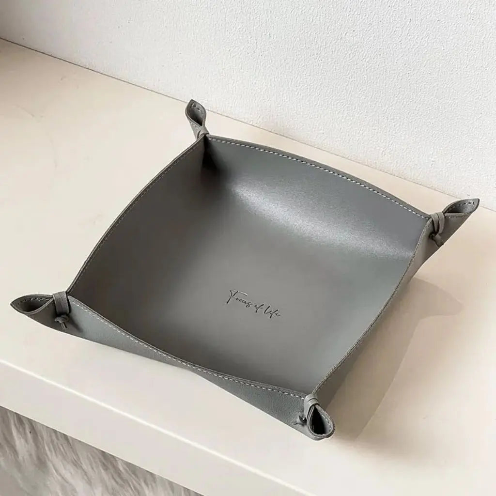 FormoTray Leather Storage Tray
