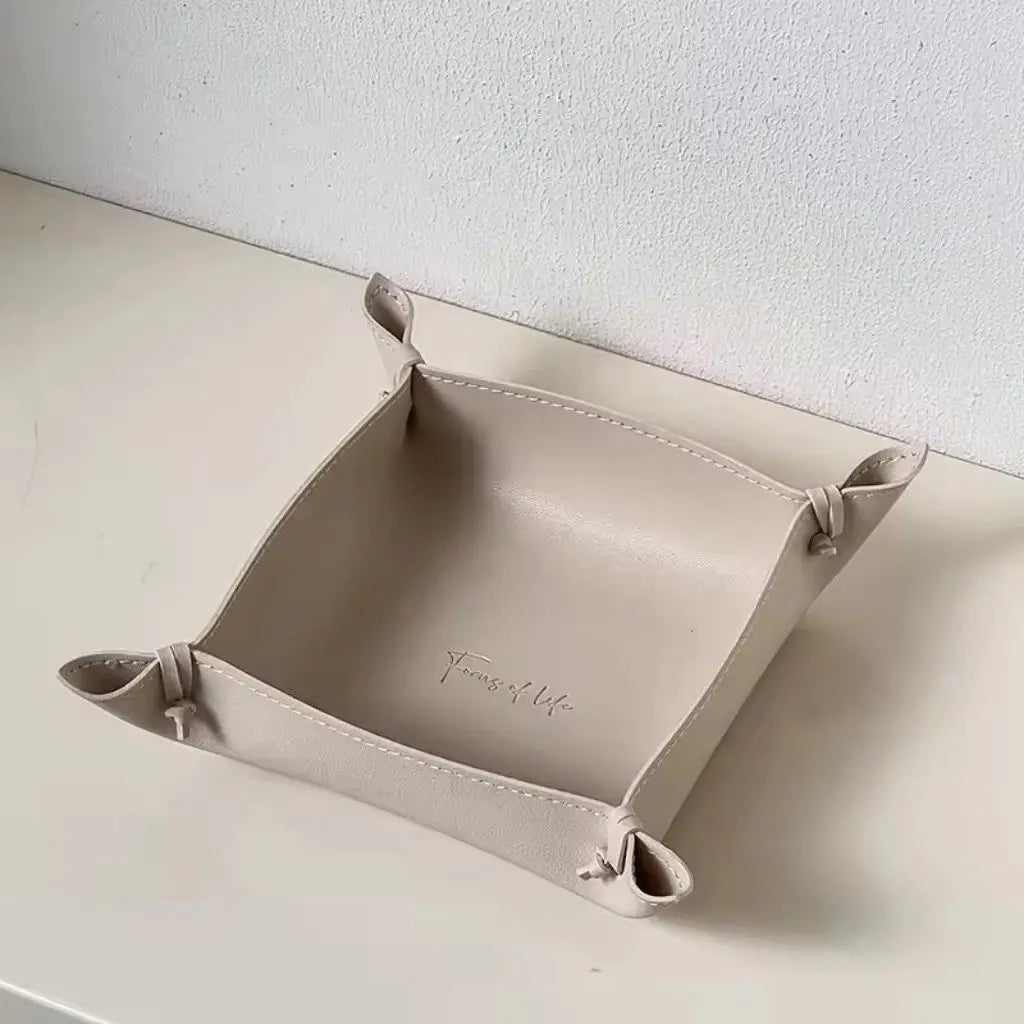 FormoTray Leather Storage Tray
