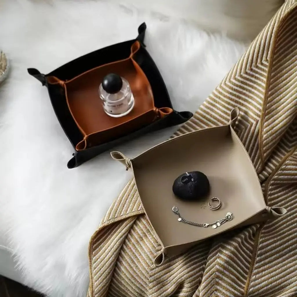 FormoTray Leather Storage Tray