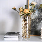 Clara Geometric Glass Vase