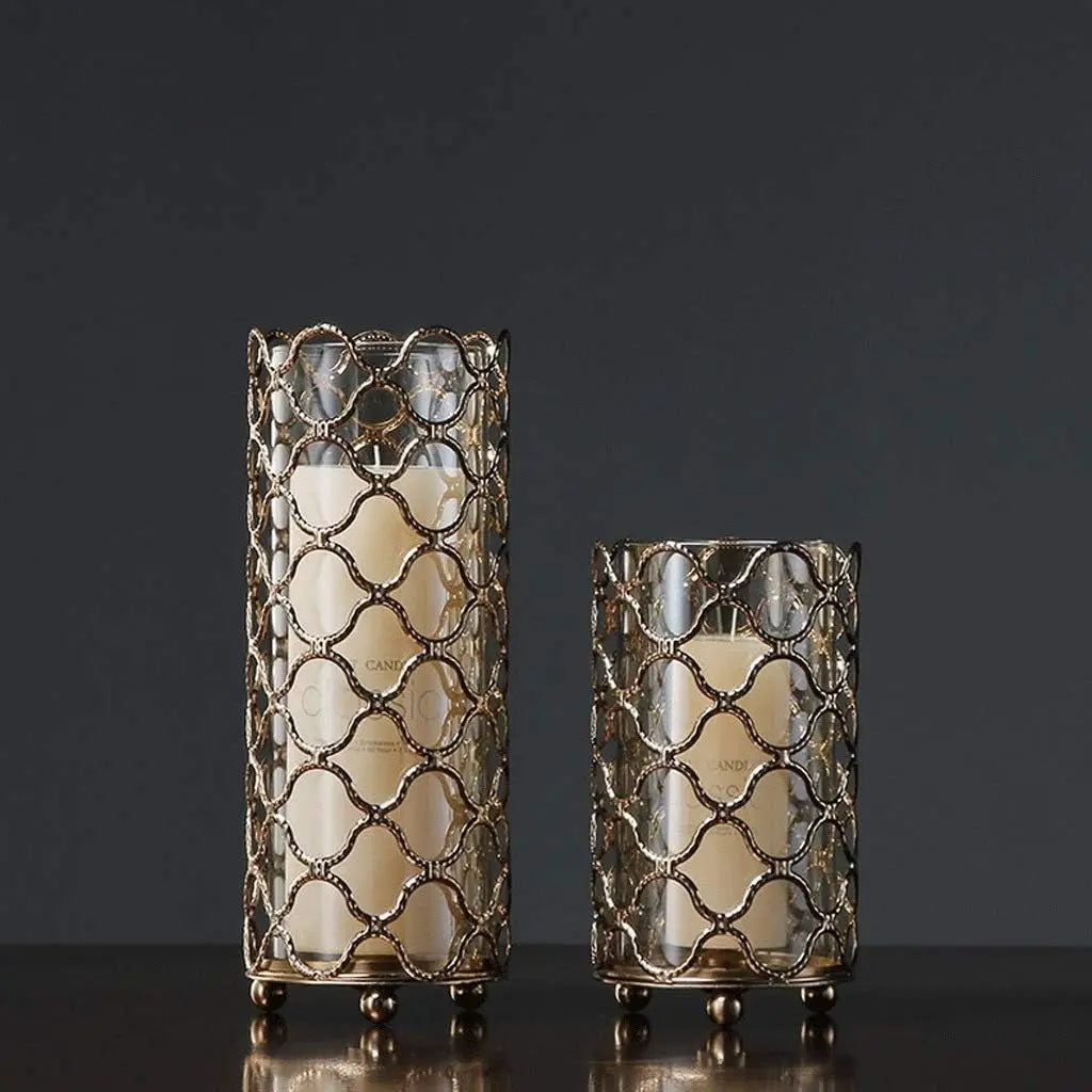 Clara Geometric Glass Vase