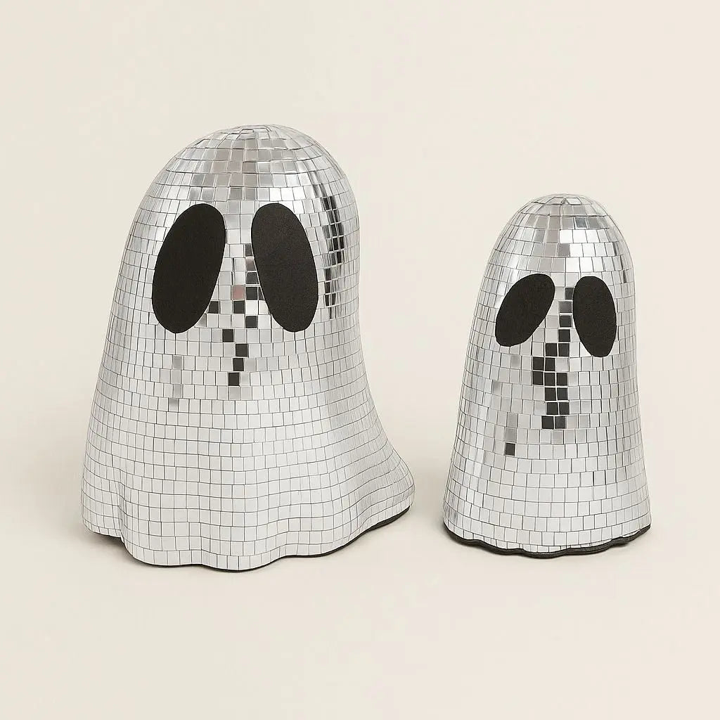 Marlo Halloween Glass Mosaic Disco Ghosts
