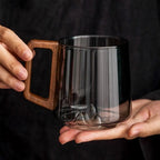 Noah Heat-Resistant Borosilicate Glass Mug