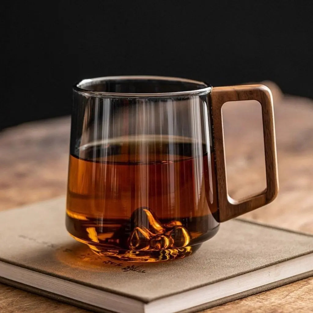 Noah Heat-Resistant Borosilicate Glass Mug