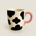Luna Hand-Painted Cow Ceramic Mug