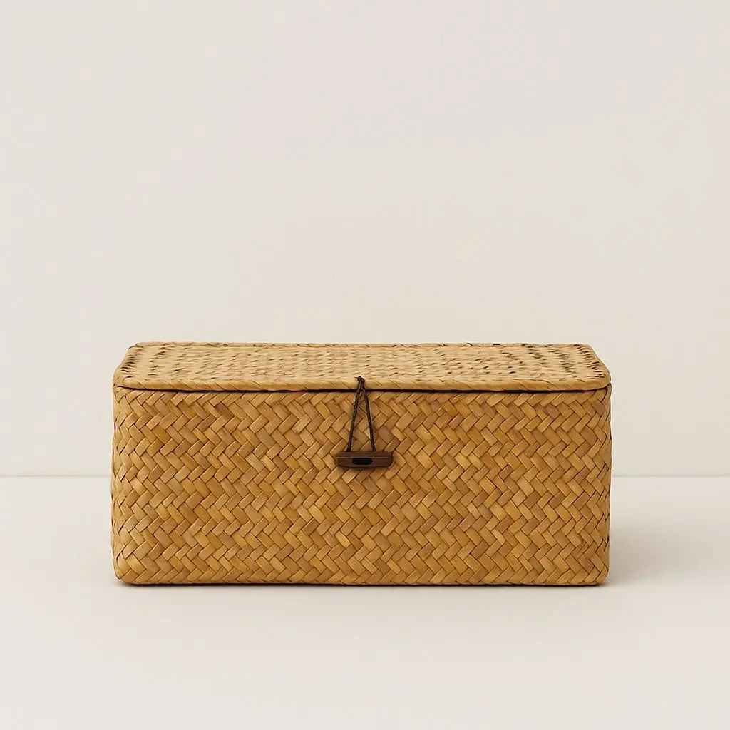 Naomi Handmade Natural Seaweed Storage Basket