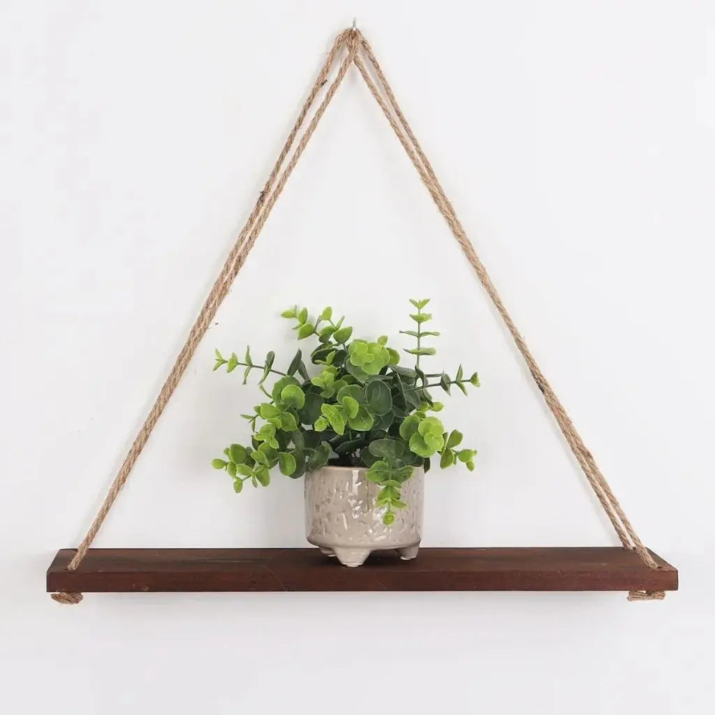 Chloe Hanging Wooden Shelf