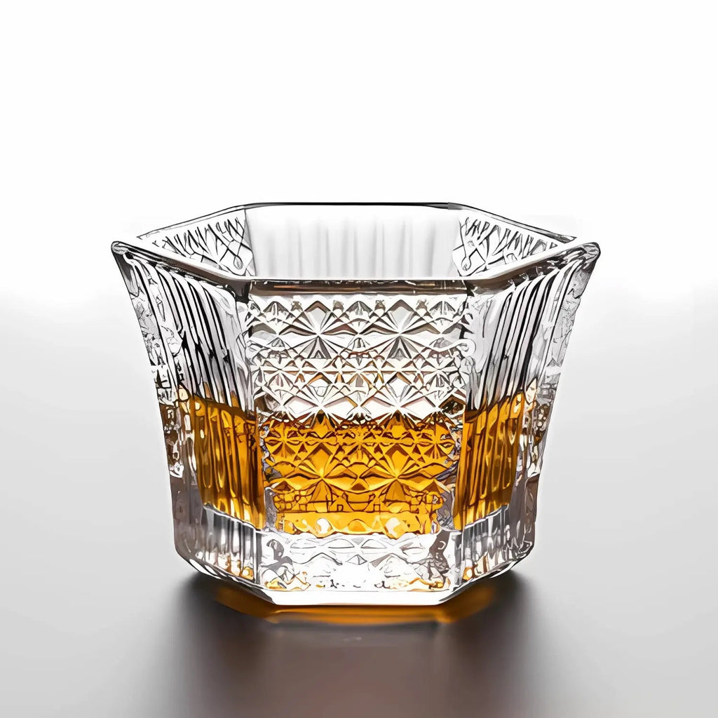 Bret Crystal Hexagonal Glass