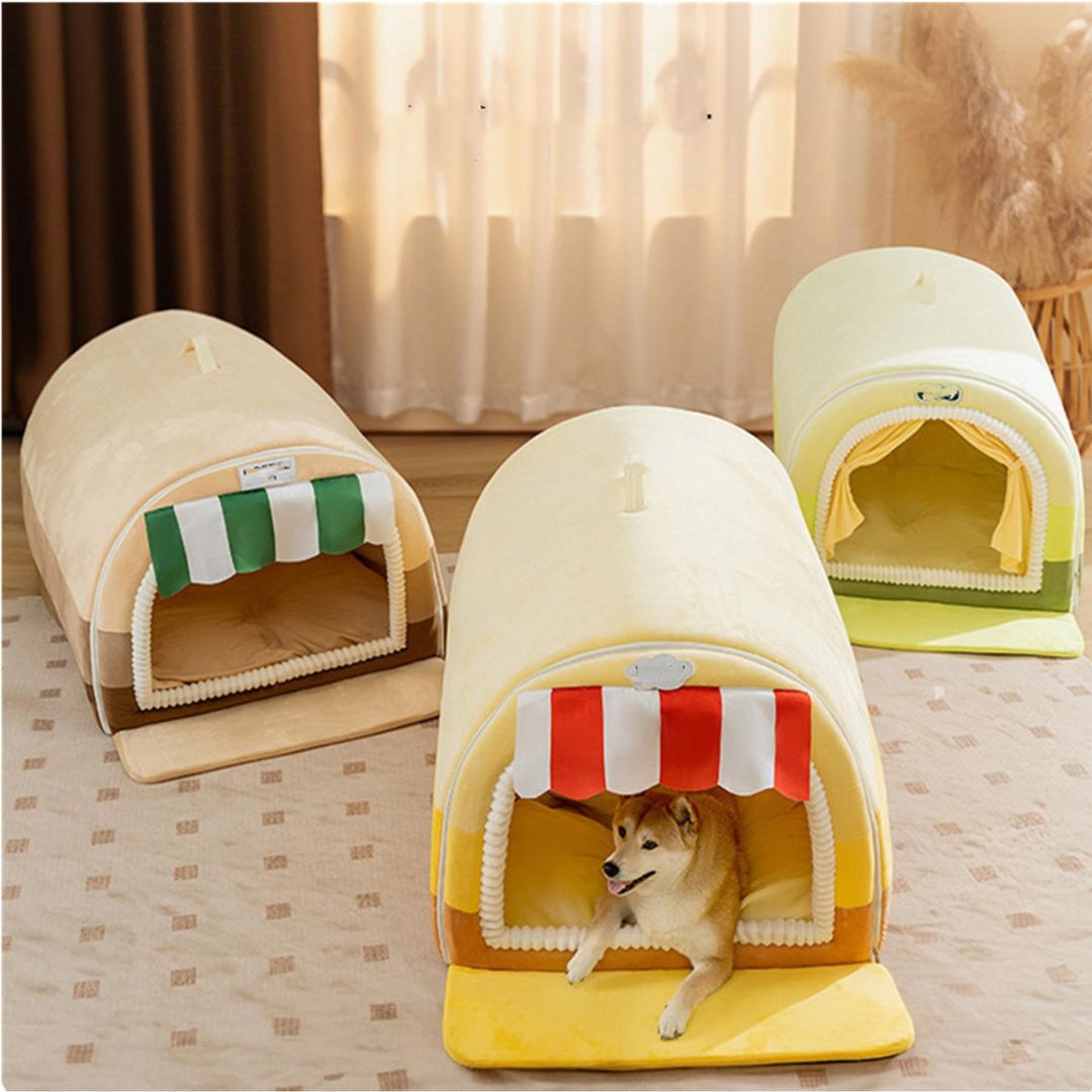 Hippie Painted Pet House