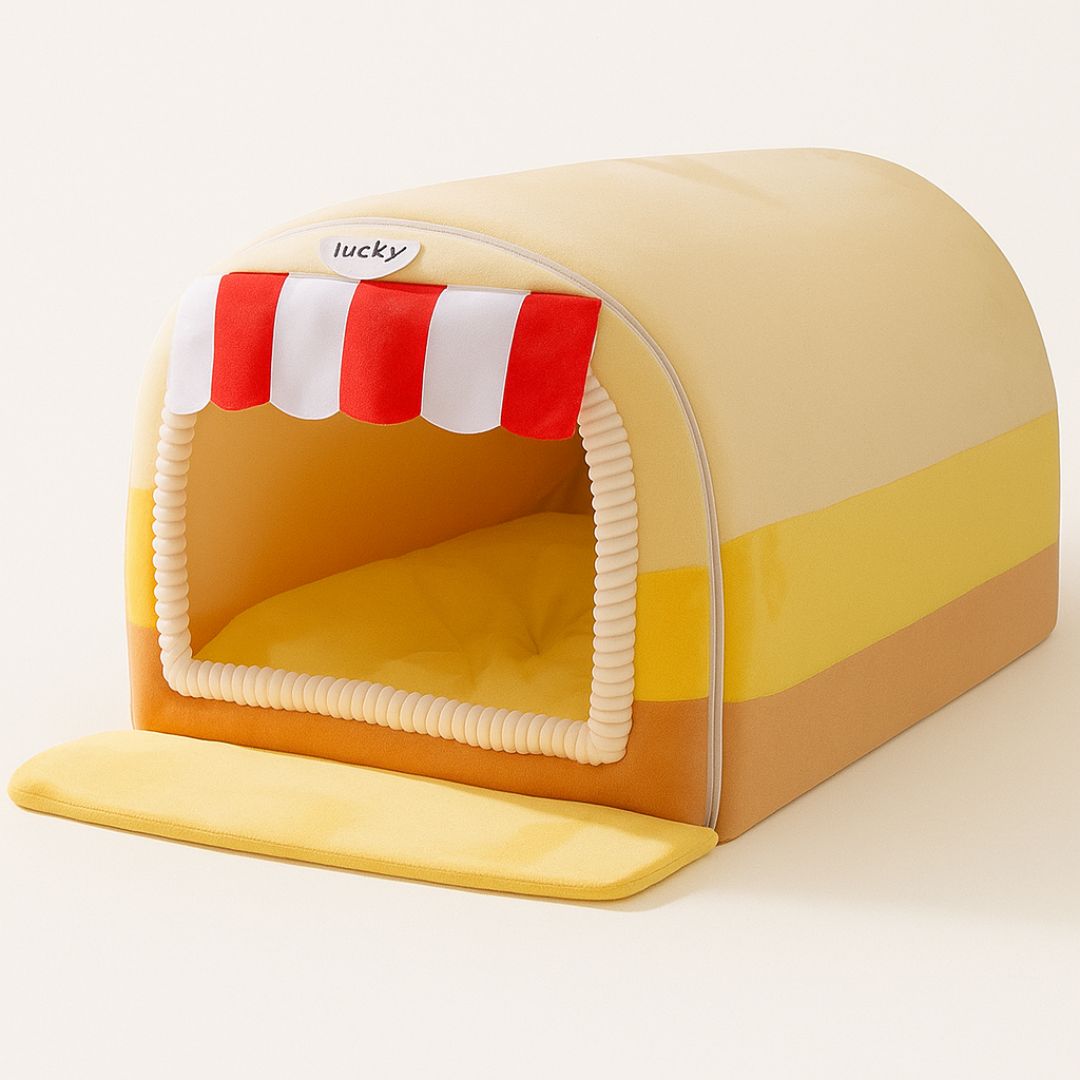 Hippie Painted Pet House