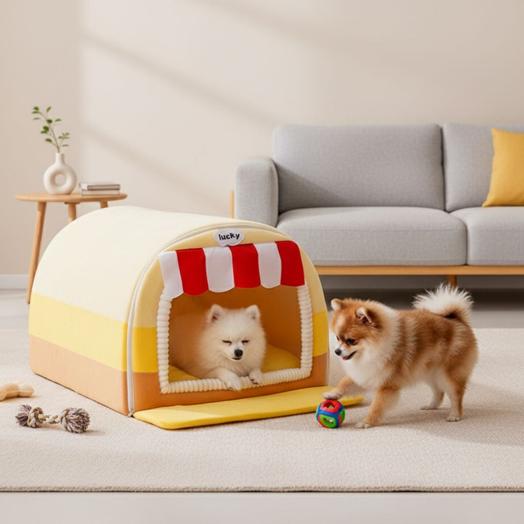 Hippie Painted Pet House